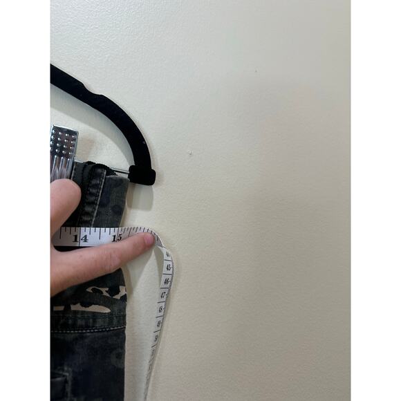 Anthropologie The Odells Sz L Black Printed Jogger Pants Womens Pull On Pants - Picture 5 of 8